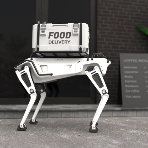 Quadruped Food Deliveries